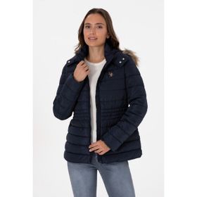 U.S. Polo Assn. 50308011-VR033 Lacivert Kadın Mont