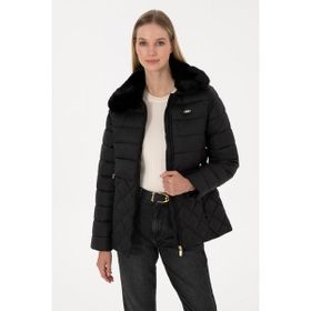 U.S. Polo Assn. 50308797-VR046 Siyah Kadın Mont