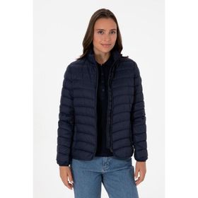 U.S. Polo Assn. 50308868-VR033 Lacivert Kadın Mont