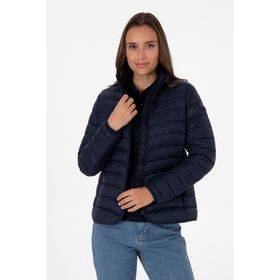 U.S. Polo Assn. 50308868-VR033 Lacivert Kadın Mont