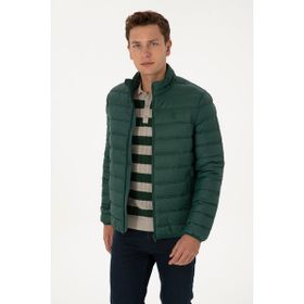 U.S. Polo Assn. 50310050-VR079 Koyu Yeşil Erkek Mont