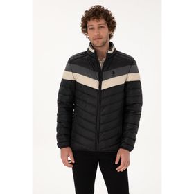 U.S. Polo Assn. 50310062-VR046 Siyah Erkek Mont