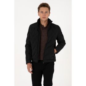 U.S. Polo Assn. 50310209-VR046 Siyah Erkek Mont