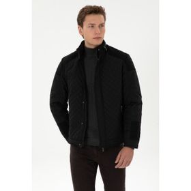 U.S. Polo Assn. 50310210-VR046 Siyah Erkek Mont