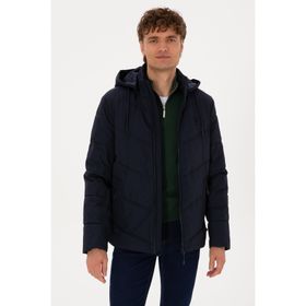 U.S. Polo Assn. 50310243-VR033 Lacivert Erkek Mont