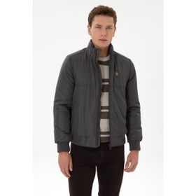 U.S. Polo Assn. 50310244-VR024 Gri Erkek Mont