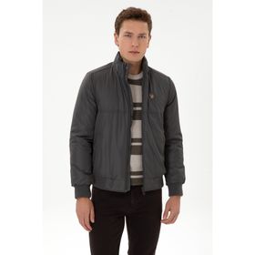 U.S. Polo Assn. 50310244-VR024 Gri Erkek Mont