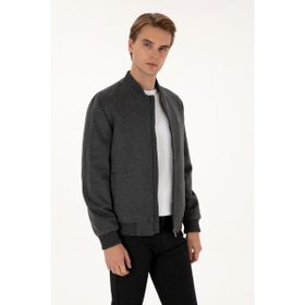 U.S. Polo Assn. 50310261-VR024 Gri Erkek Mont