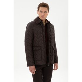 U.S. Polo Assn. 50311624-VR084 Koyu Kahverengi Erkek Mont