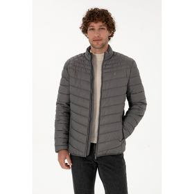 U.S. Polo Assn. 50312001-VR024 Gri Erkek Mont