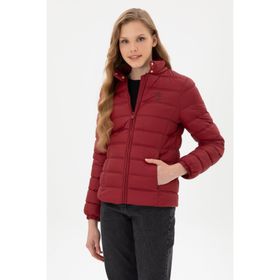 U.S. Polo Assn. 50312005-VR014 Bordo Kadın Mont