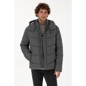 U.S. Polo Assn. 50312013-VR024 Gri Erkek Mont