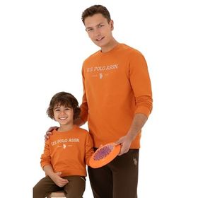 U.S. Polo Assn. 50313743-VR182 Bakır Erkek Sweatshirt