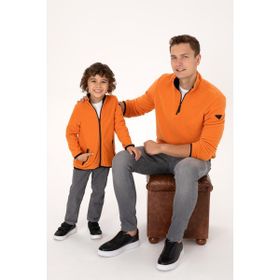 U.S. Polo Assn. 50313777-VR182 Bakır Erkek Sweatshirt
