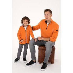 U.S. Polo Assn. 50313777-VR182 Bakır Erkek Sweatshirt