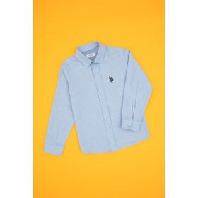 U.S. Polo Assn. 50316769-VR003 Açık Mavi Erkek Çocuk Gömlek