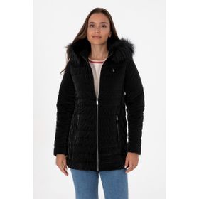 U.S. Polo Assn. 50317317-001 Siyah Kadın Ceket