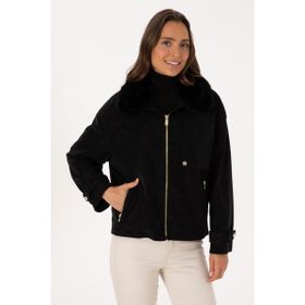 U.S. Polo Assn. 50317320-001 Siyah Kadın Ceket