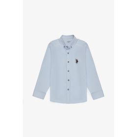 U.S. Polo Assn. 50320232-VR003 Açık Mavi Erkek Çocuk Gömlek