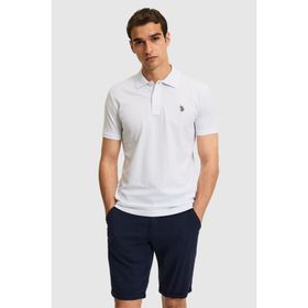 U.S. Polo Assn. 50322347-VR013 Beyaz Erkek Tişört