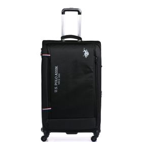 U.S. Polo Assn. 8077 Siyah Büyük Boy Kumaş Valiz