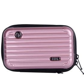 U.S Polo Assn. 8338 Pembe Rosegold Makyaj Çantası Kalemlik