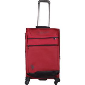 U.S. Polo Assn. 9102 Orta Boy Bordo Kumaş Valiz