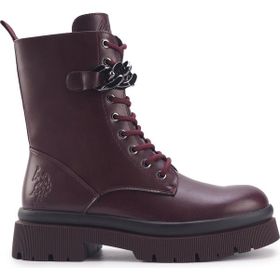U.S. Polo Assn. Adel 3PR Bordo Rock Kadın Bot