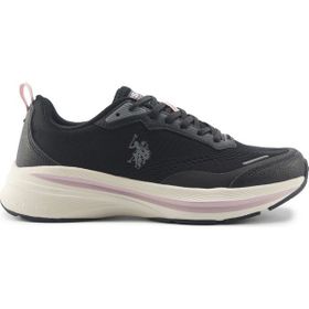U.S. Polo Assn. Alfie 5FX Siyah Kadın Koşu Ayakkabısı