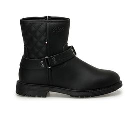 U.S. Polo Assn. Bloom 3PR Siyah Biker Kadın Bot