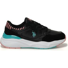 U.S. Polo Assn. Blossom 4PR Siyah Kadın Sneaker