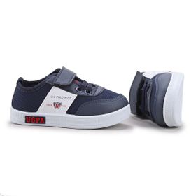 U.S. Polo Assn. Cameron Textile 1FX Lacivert Erkek Çocuk Sneaker Ayakkabı