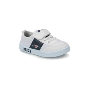 U.S. Polo Assn. Cameron Textile Erkek Çocuk Spor Ayakkabı Beyaz