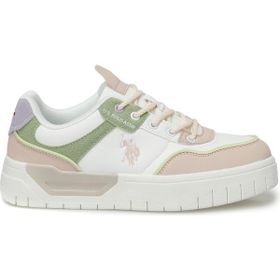 U.S. Polo Assn. Candy 4FX Bej Kadın Klasik Sneaker