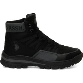 U.S. Polo Assn. Carl HI 4PR Siyah Erkek Outdoor Bot