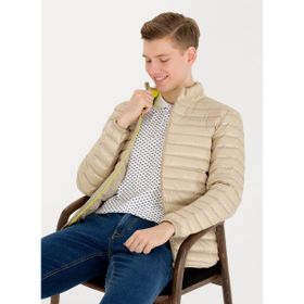 U.S. Polo Assn. CHARLIE23Y Taş Dik Yaka İnce Erkek Mont