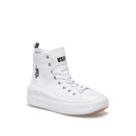 U.S. Polo Assn. Clementine Tex 2FX Beyaz Kadın Ayakkabı