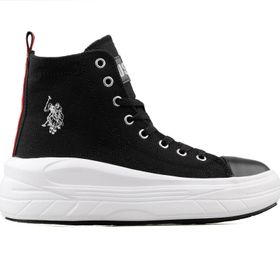 U.S Polo Assn Clementine Tex 2Fx Siyah Kadın Günlük Ayakkabı
