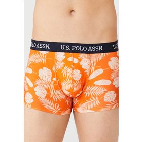 U.S. Polo Assn. Erkek Beyaz 3'lü Boxer