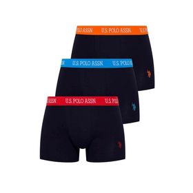 U.S. Polo Assn. Erkek Lacivert 3'lü Boxer