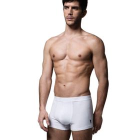U.S. Polo Assn. Erkek Saks Lacivert Sarı 3'lü Boxer