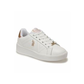 U.S. Polo Assn. Extra 3PR Beyaz Kadın Havuz Taban Sneaker Ayakkabı