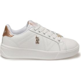 U.S. Polo Assn. Extra 3PR Beyaz Kadın Havuz Taban Sneaker Ayakkabı