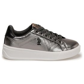 U.S. Polo Assn. Extra Gümüş Kadın Spor Ayakkabı
