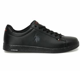 U.S. Polo Assn. Franco Gsn 3Pr Siyah Siyah Erkek Garson Sneaker Ayakkabı