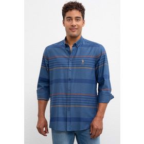 U.S. Polo Assn. G081GL004 Lacivert Erkek Gömlek