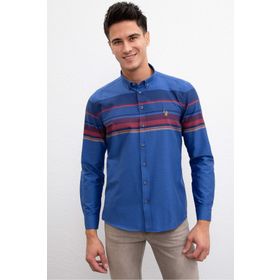 U.S. Polo Assn. G081GL004 Lacivert Erkek Gömlek
