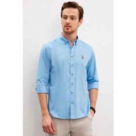 U.S. Polo Assn. G081SZ004.000.980673 Beyaz Erkek Gömlek