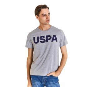 U.S. Polo Assn. G081SZ011-0-1795459 Gri Melanj Erkek T-shirt