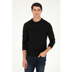 U.S. Polo Assn. G081SZ082-000-1926931 Siyah Erkek Sweatshirt